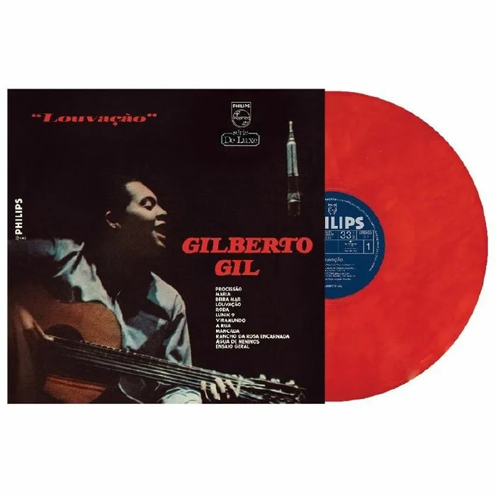 Лицевая сторона обложки — Gilberto GIL — Louvacao