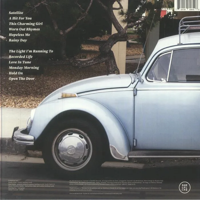 Back cover — BRIDESHEAD — You Are The Light