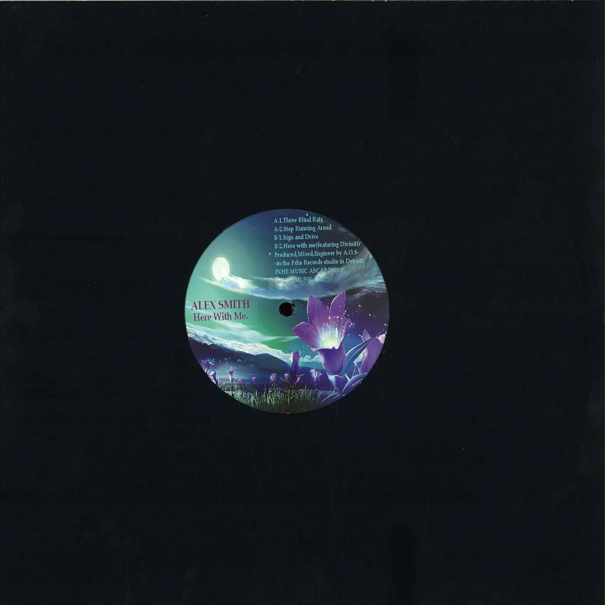 Back cover — Alex Smith — Here With Me