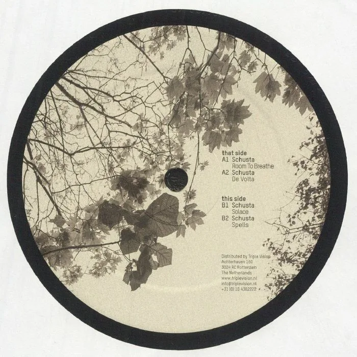 Обратная сторона обложки — SCHUSTA — Room To Breathe EP