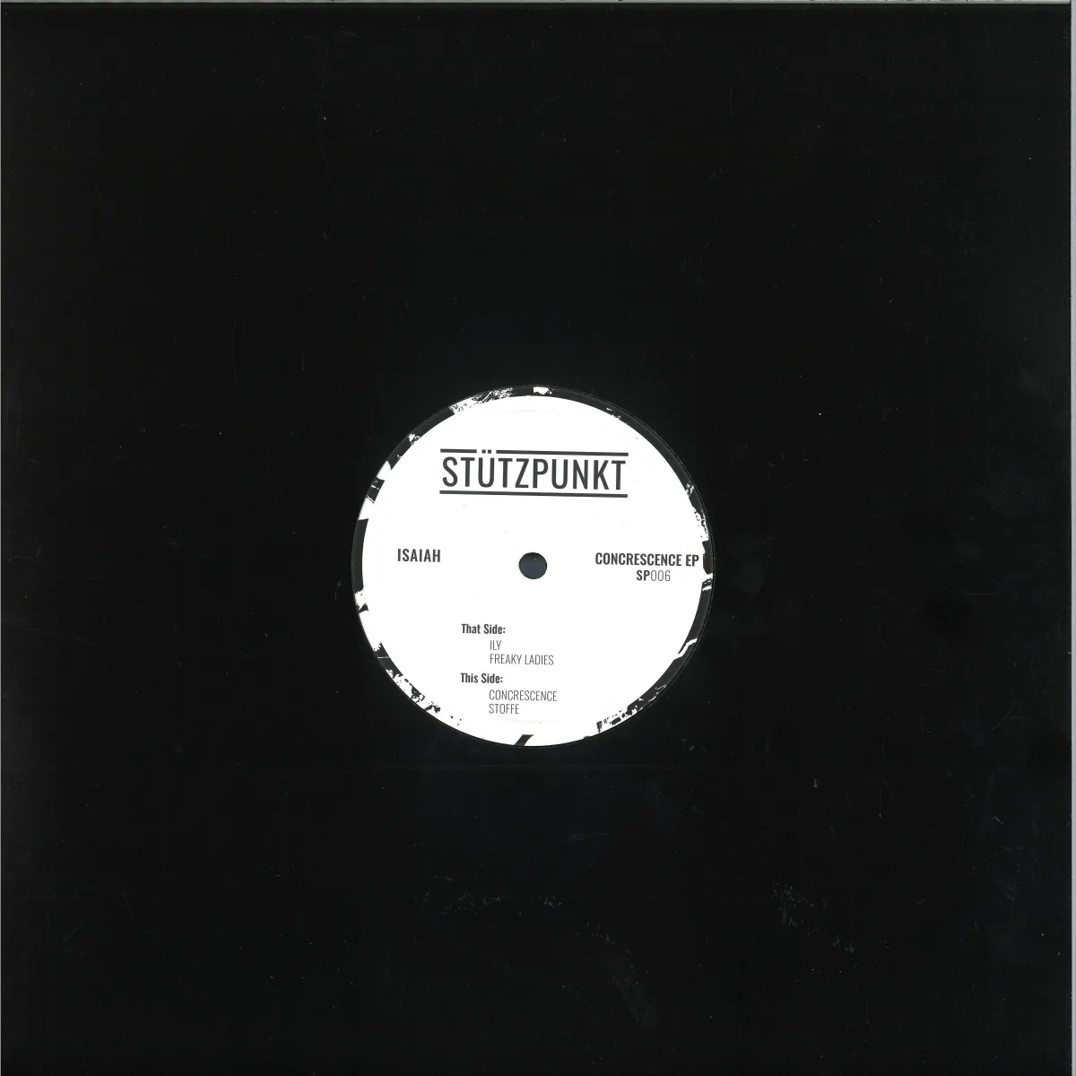 Back cover — Isaiah — Concrescence EP