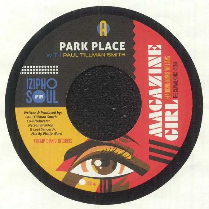 Лицевая сторона обложки — PARK PLACE with PAUL TILMAN SMITH — Magazine Girl
