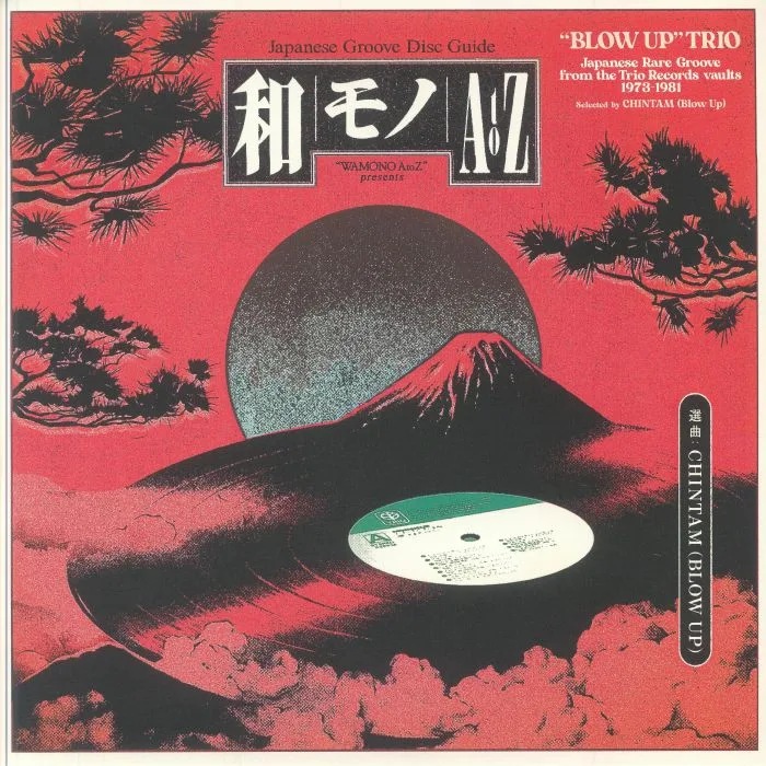 Front cover — CHINTAM / VARIOUS — Wamano A To Z Presents Blow Up Trio: Japanese Rare Groove From The Trio Record Vaults 1973-1981