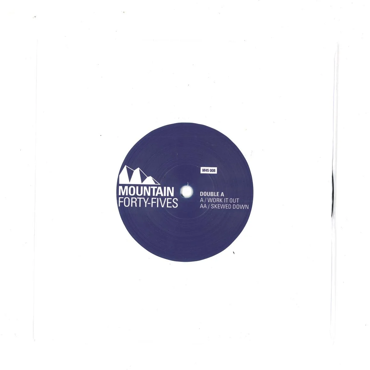 Back cover — Double A — Work it Out / Skewed Down