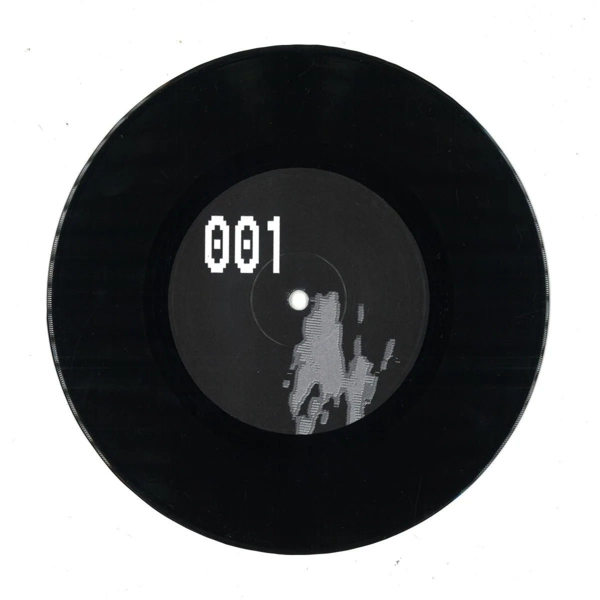 Front cover — baze.djunkiii & Sascha Müller / RU DEAD 42 — The Broadcast / Acid Jackson (7“ /Stickered Cover)