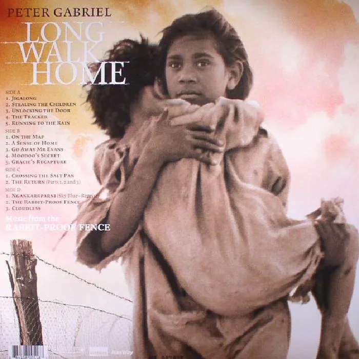 Обратная сторона обложки — Peter GABRIEL — Long Walk Home (Soundtrack) (half speed remastered)