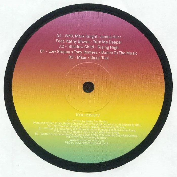 Back cover — Various — Toolroom Sampler Vol. 12