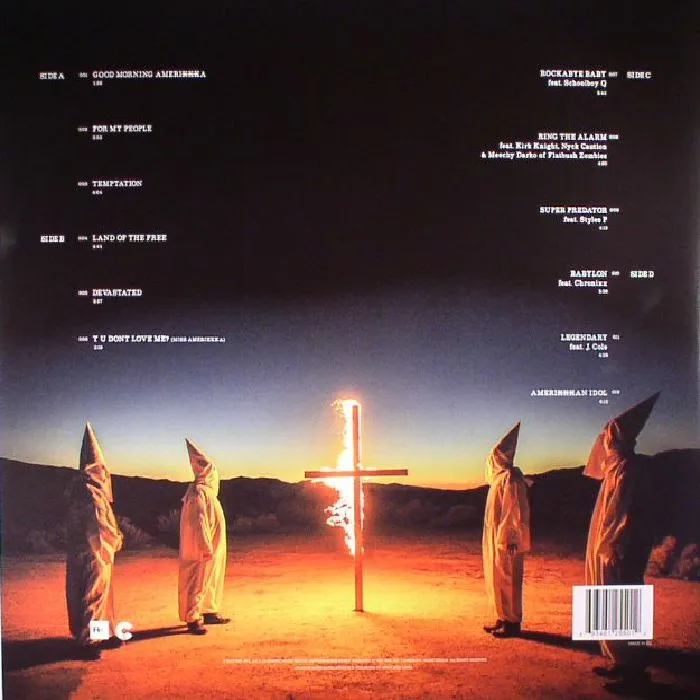 Back cover — JOEY BADA$$ — All Amerikkkan Bada$$