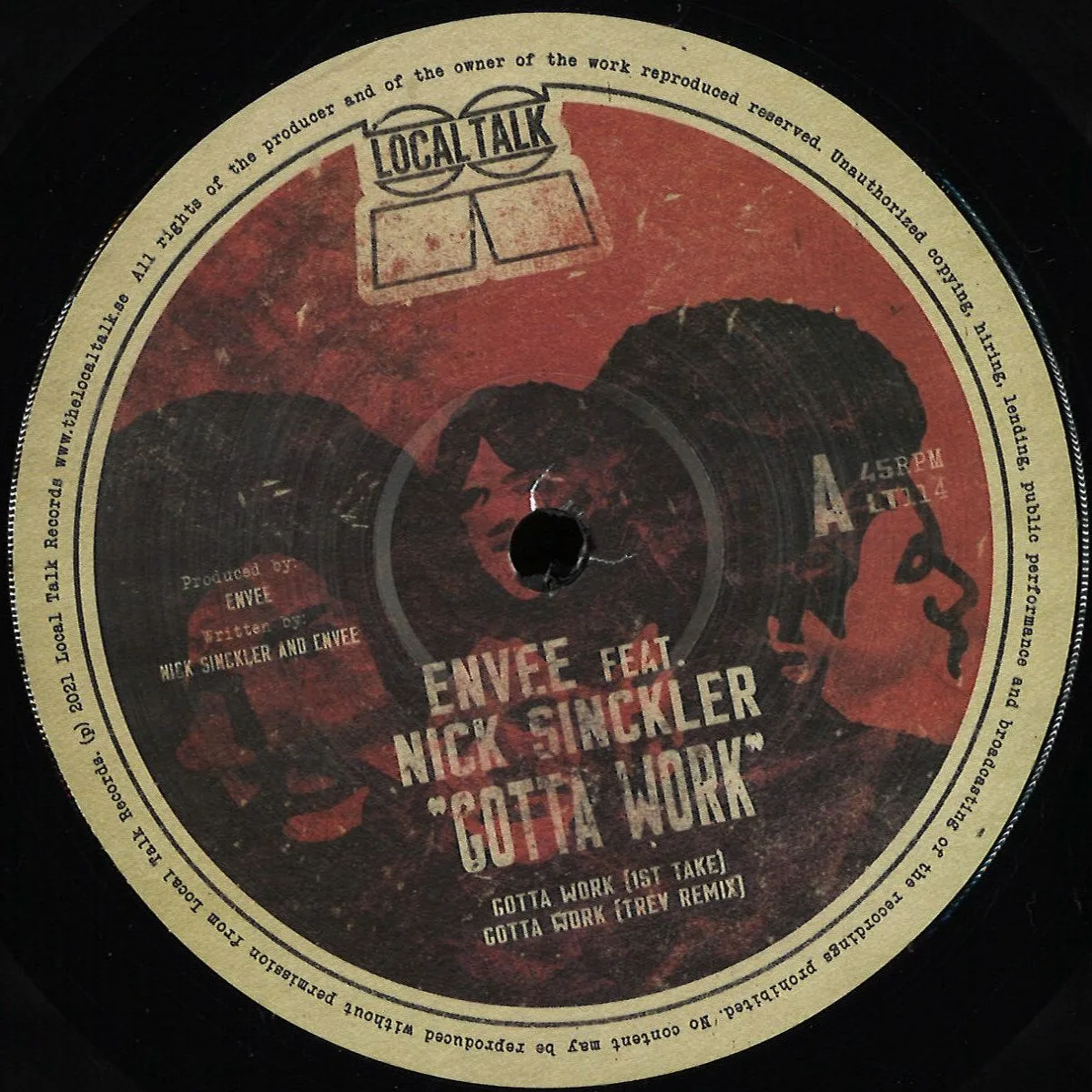 Enveefeat.Nick Sinckler — GOTTA WORK