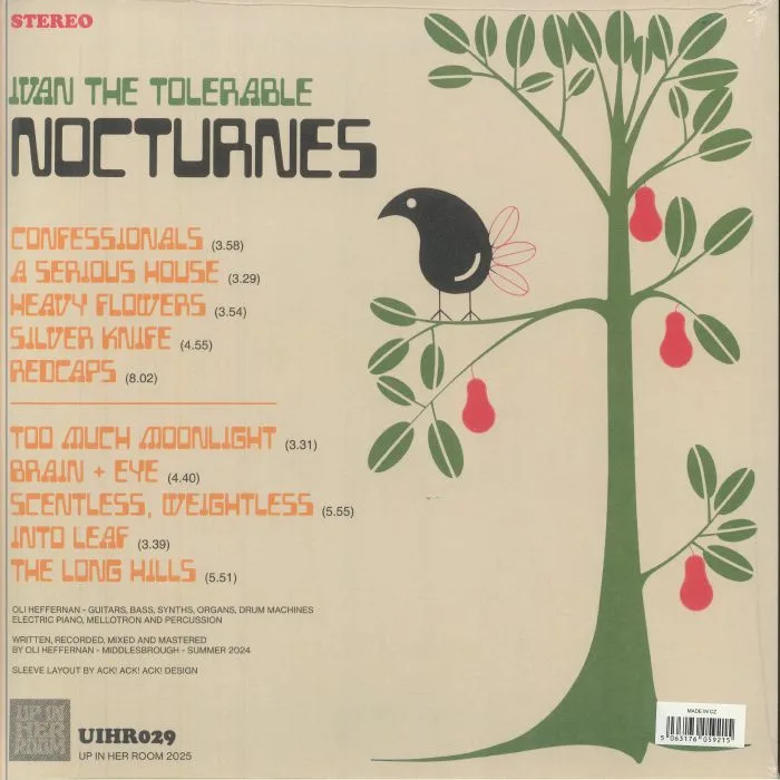 Обратная сторона обложки — IVAN THE TOLERABLE — Nocturnes