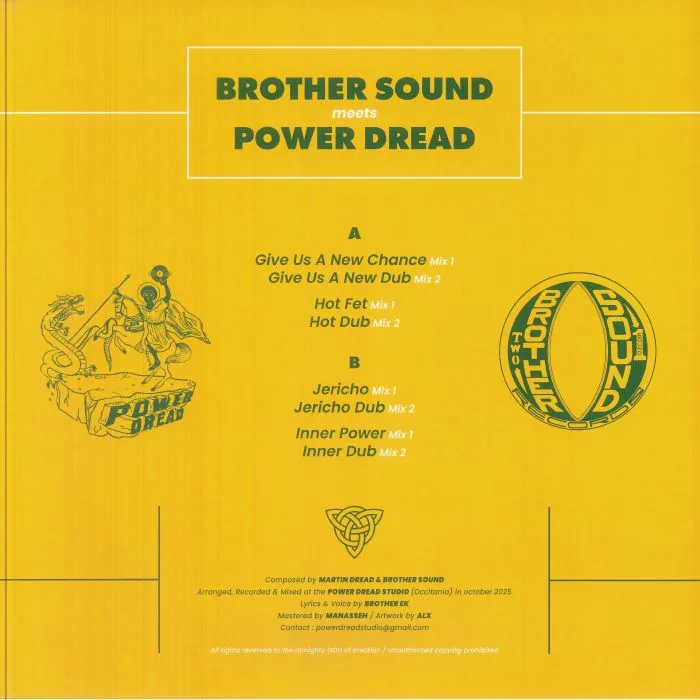 Обратная сторона обложки — BROTHER SOUND meets POWER DREAD — Chapter 2