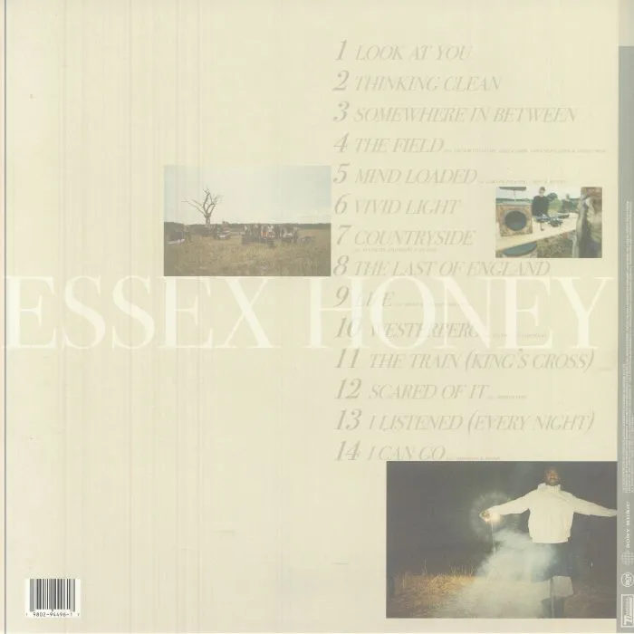 Обратная сторона обложки — BLOOD ORANGE — Essex Honey