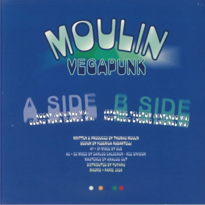 Обратная сторона обложки — MOULIN — Vegapunk EP