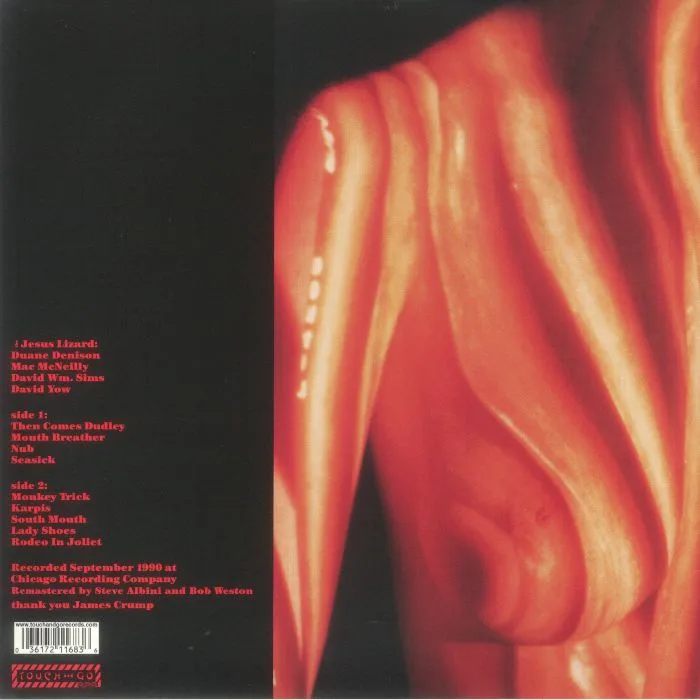 Back cover — The JESUS LIZARD — Goat