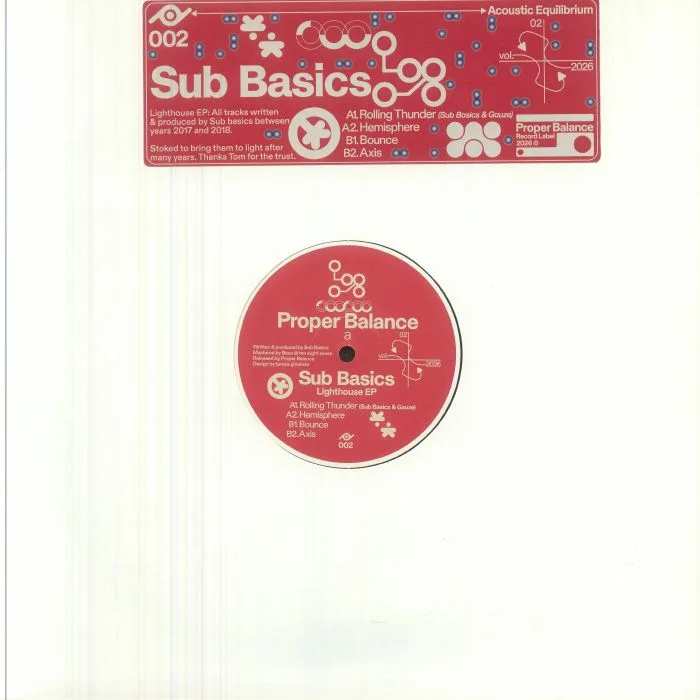 Лицевая сторона обложки — SUB BASICS — Lighthouse EP
