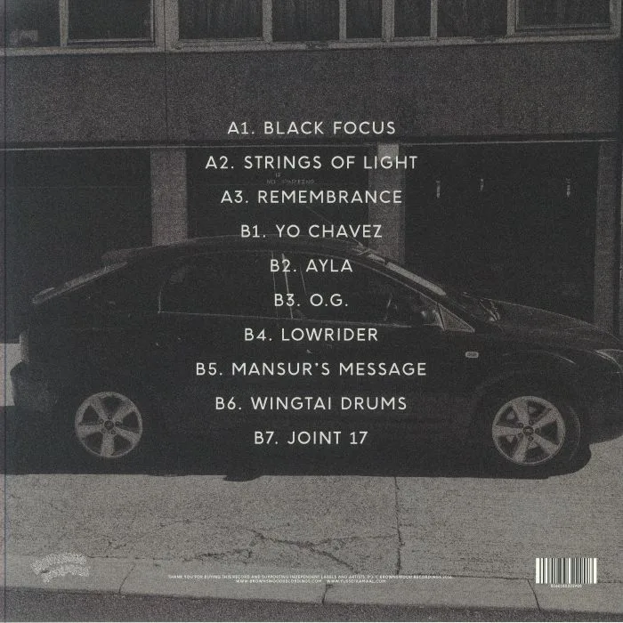 Back cover — YUSSEF KAMAAL — Black Focus