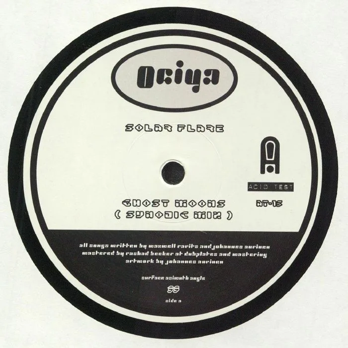 Front cover — OCIYA / PATRICIA / TIN MAN — Acid Test 015