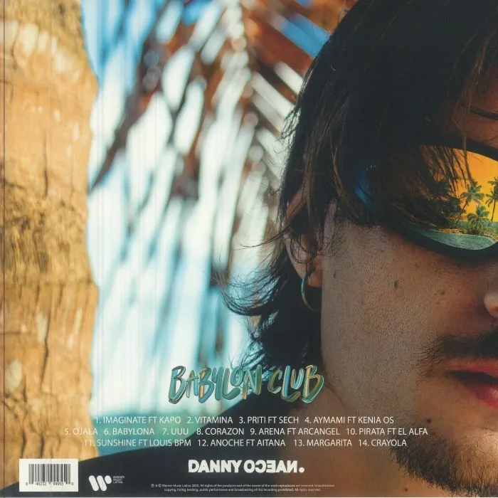 Обратная сторона обложки — Danny OCEAN — Babylon Club