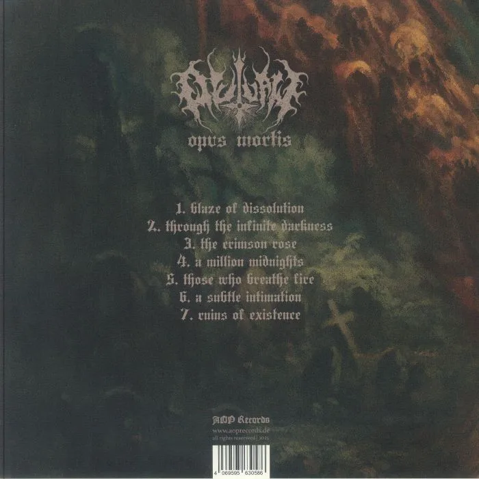 Обратная сторона обложки — OUTLAW — Opus Mortis