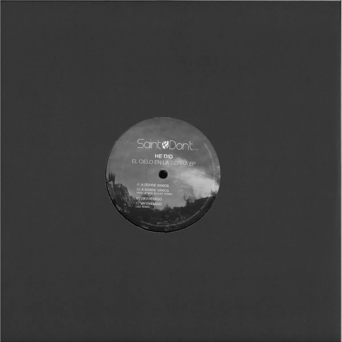 Back cover — He Did — El Cielo en la Tierra EP