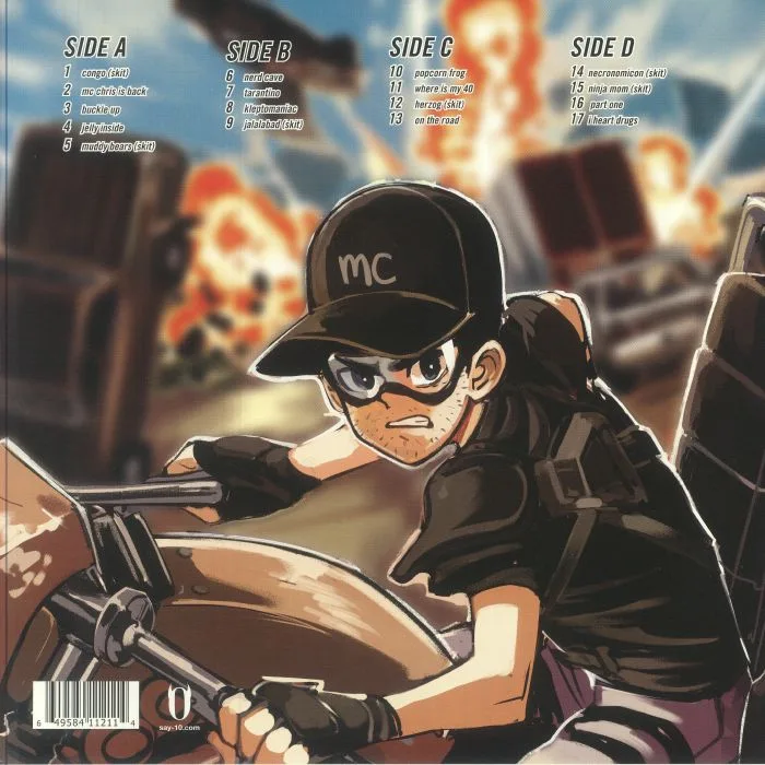 Back cover — MC CHRIS — Race Wars