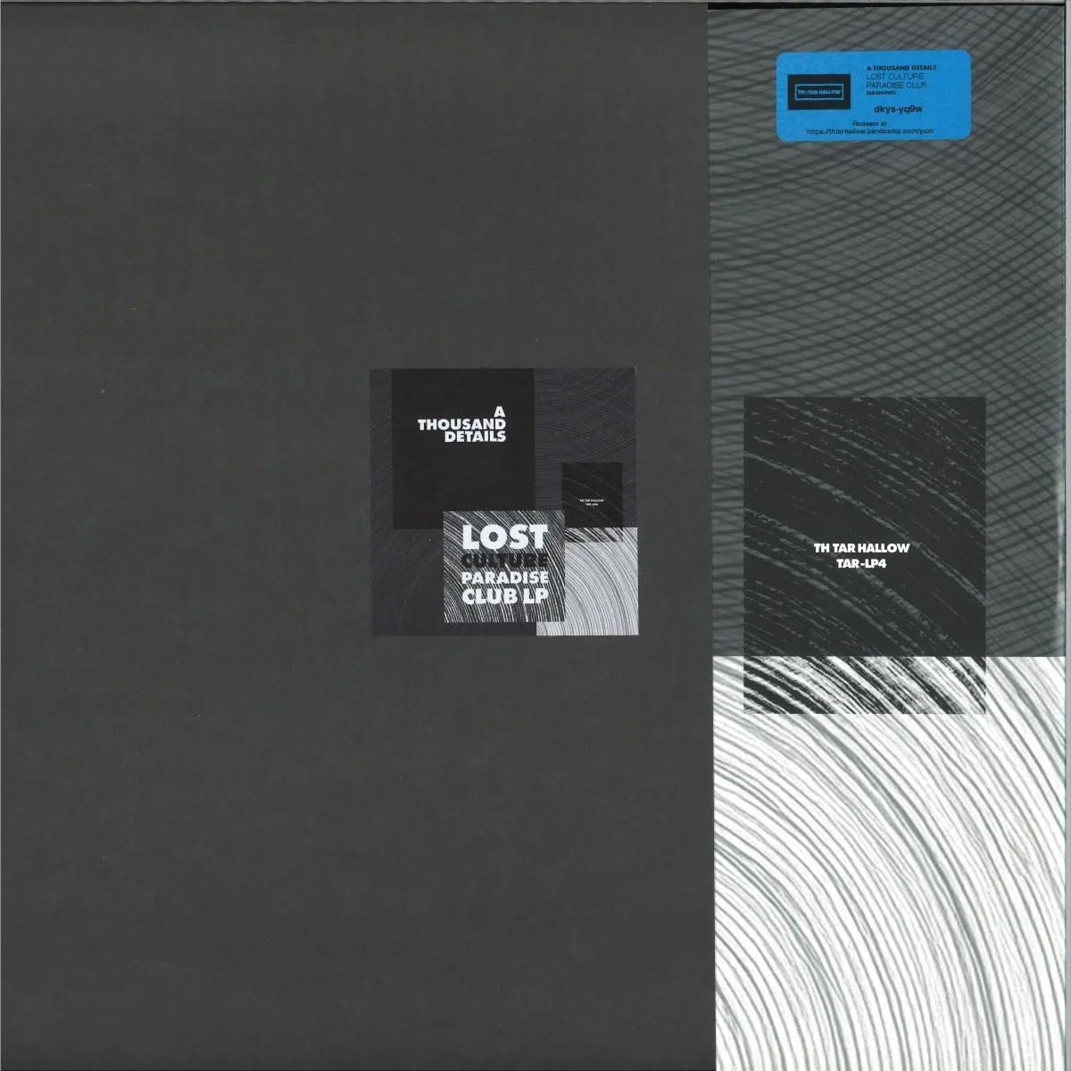 A Thousand Details — Lost Culture Paradise Club - Tar LP4 (2x12")