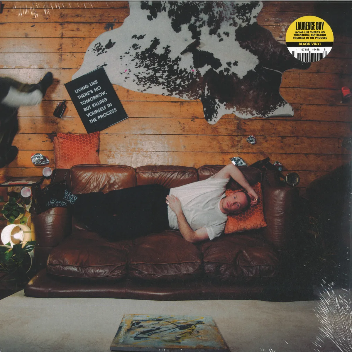 Laurence Guy — Living Like There's No Tomorrow, But Killing Yourself In The Process LP 2x12"