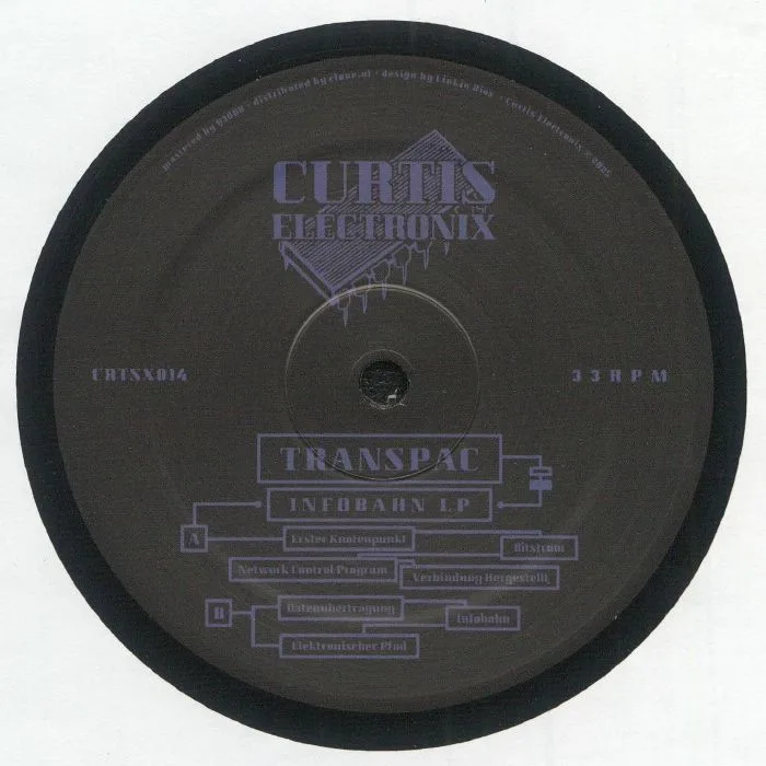 Лицевая сторона обложки — TRANSPAC — Infobahn LP