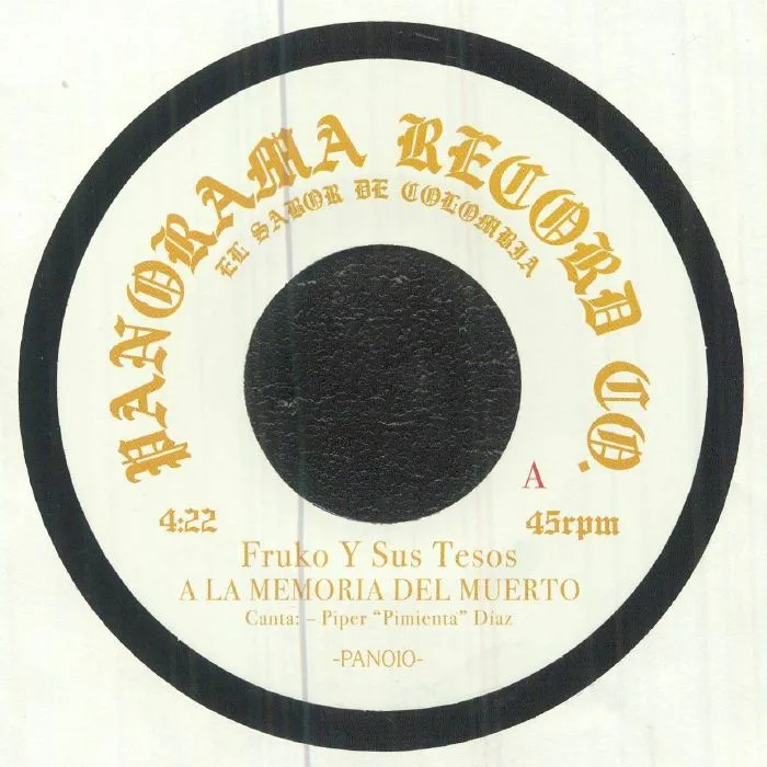 Лицевая сторона обложки — FRUKO Y SUS TESOS / THE LATIN BROTHERS — A La Memoria Del Muerto