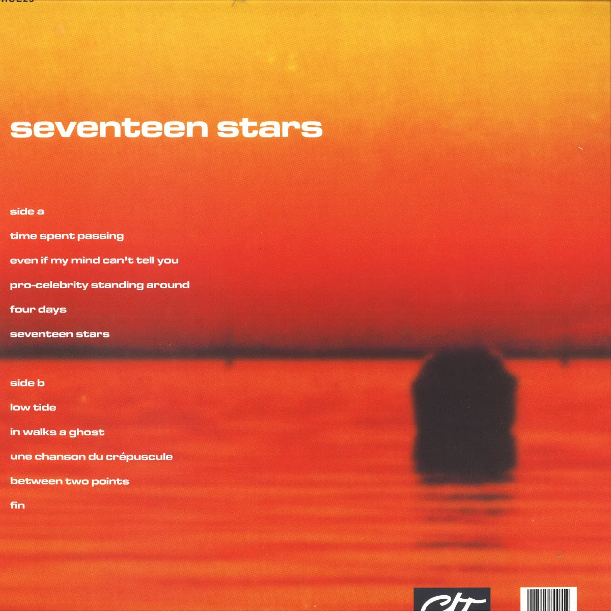 Back cover — The Montgolfier Brothers — Seventeen Stars