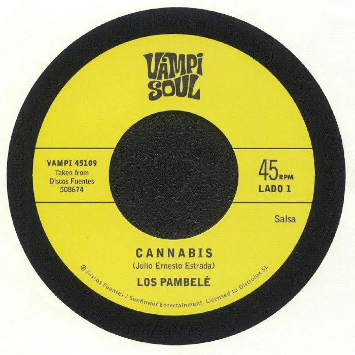 Лицевая сторона обложки — LOS PAMBELE / LOS DARLINGS DE HUANUCO — Cannabis