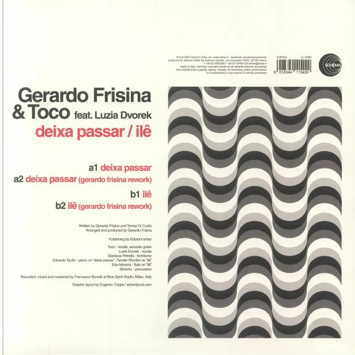 Back cover — Gerardo FRISINA / TOCO feat LUZIA DVOREK — Deixa Passar