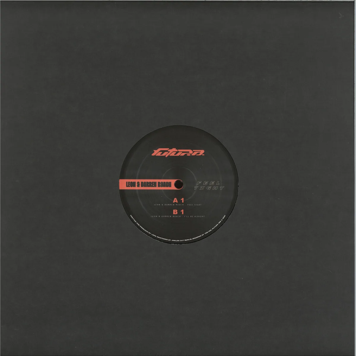 Back cover — Leon&Darren Roach — Feel Tight