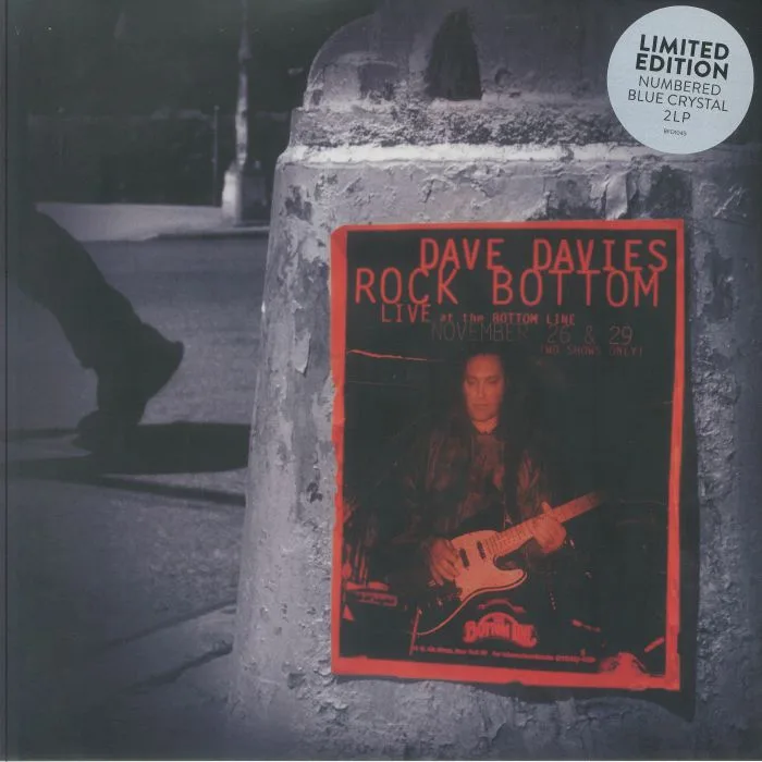Dave DAVIES — Rock Bottom: Live At The Bottom Line (20th Anniversary Edition)