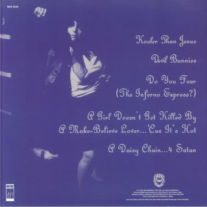 Back cover — MY LIFE WITH THE THRILL KILL KULT — Kooler Than Jesus (Expanded Edition)