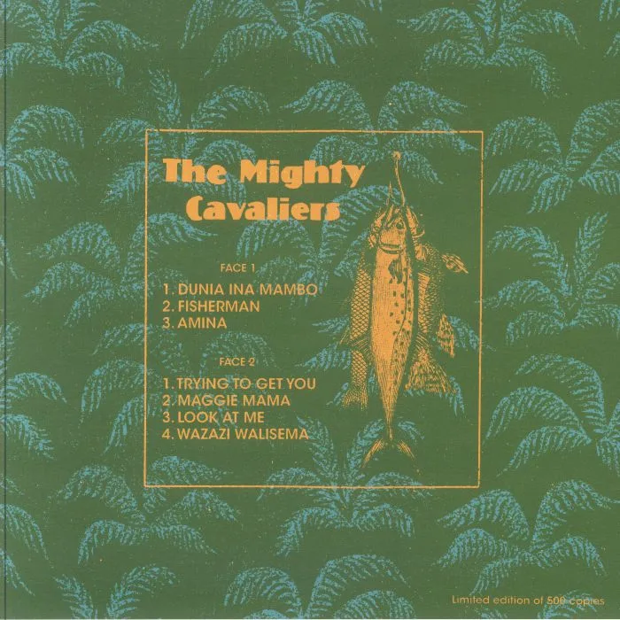 Обратная сторона обложки — The MIGHTY CAVALIERS — Fisherman (reissue)