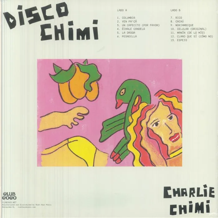 Обратная сторона обложки — Charlie CHIMI — Disco Chimi