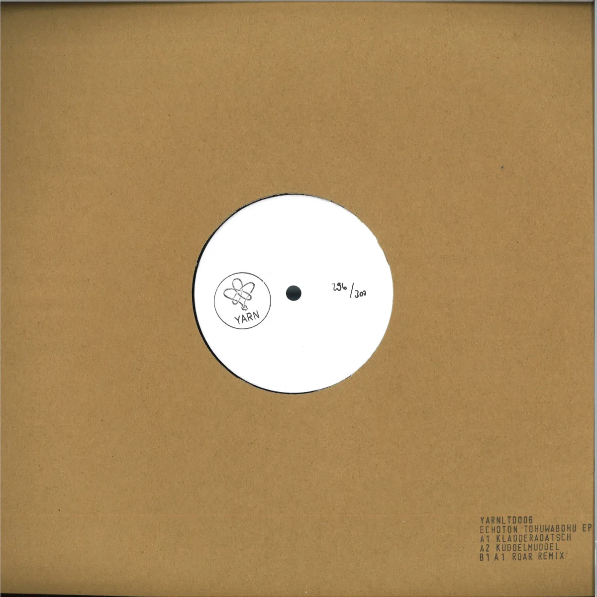 Front cover — Echoton — Tohuwabohu EP