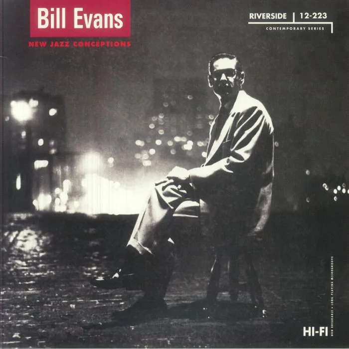 Лицевая сторона обложки — Bill EVANS — New Jazz Conceptions (remastered) (mono)