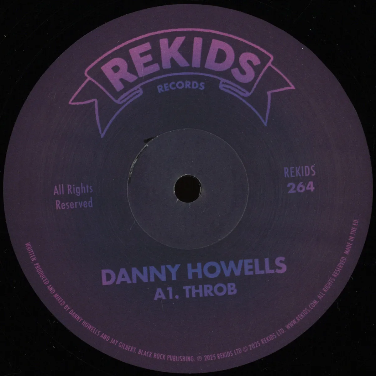 Front cover — Danny Howells — Throb