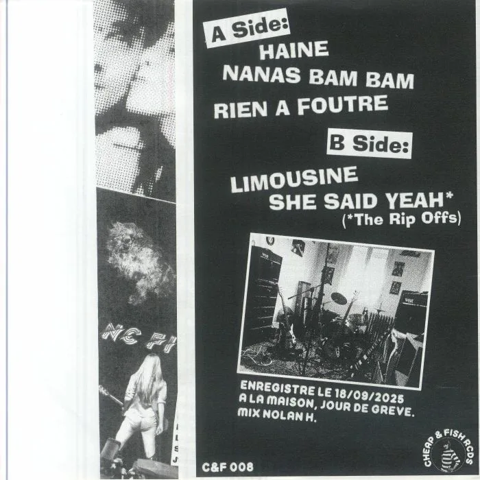 Back cover — NC FIVE — Haine