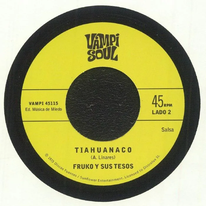 Back cover — Alfredo Y SU SALSA STAR LINARES / FRUKO Y SUS TESOS — Tiahuanaco