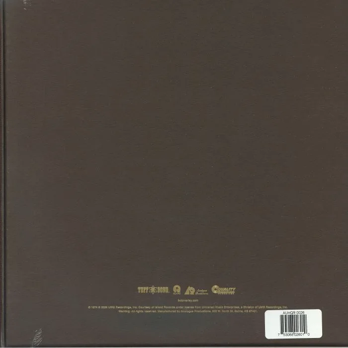 Back cover — Bob MARLEY & THE WAILERS — Natty Dread (remastered)