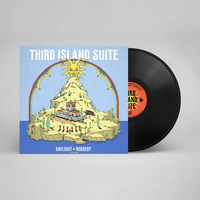 Лицевая сторона обложки — DAYLIGHT ROBBERY with NICK MARKS — Third Island Suite