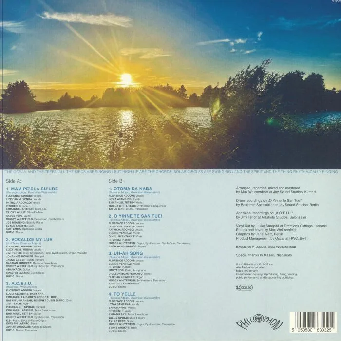 Back cover — Florence ADOONI — AOEIU: An Ordinary Exercise In Unity