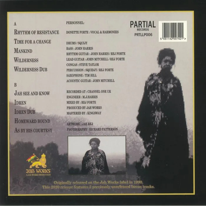 Back cover — Donette FORTE — Wilderness