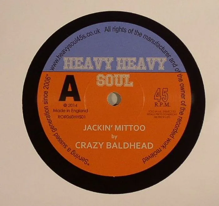 CRAZY BALDHEAD — Jackin Mittoo