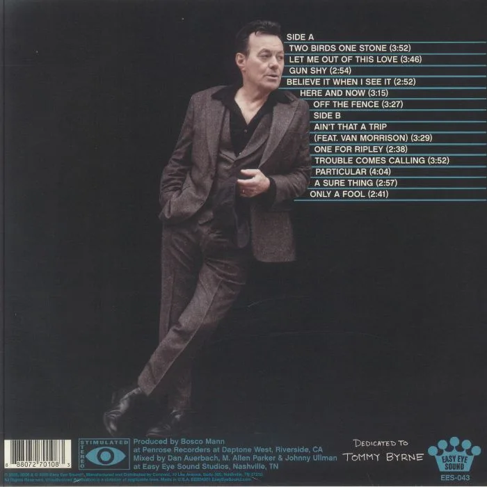 Back cover — The JAMES HUNTER SIX — Off The Fence