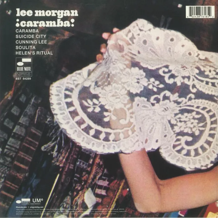 Обратная сторона обложки — Lee MORGAN — Caramba! (reissue)