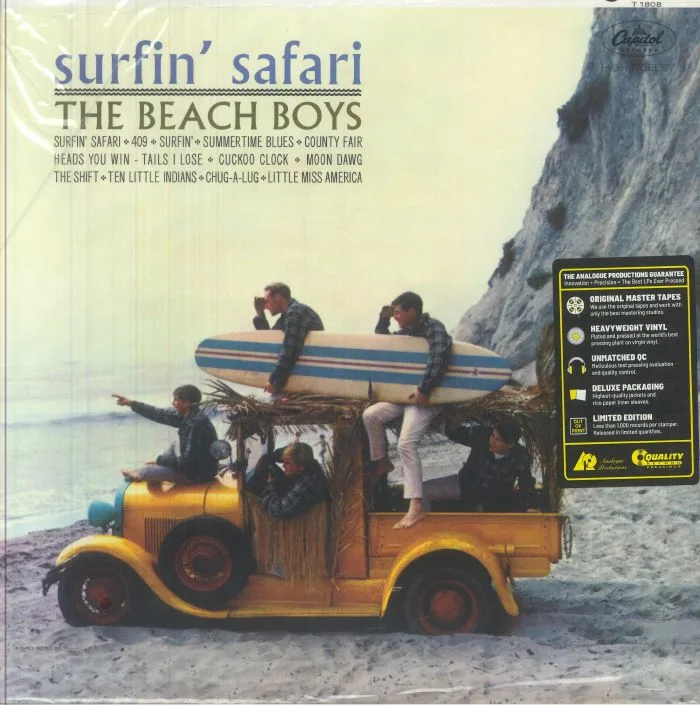 The BEACH BOYS — Surfin' Safari (reissue) (mono)